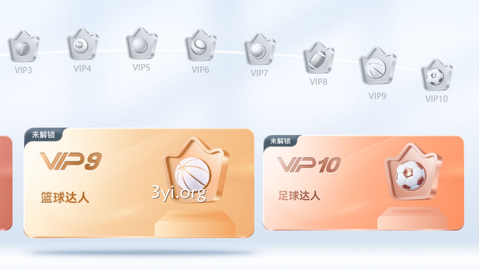 三亿体育的VIP等级是怎么划分的？